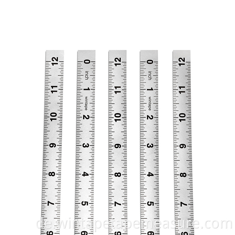 Wintape 12 Zoll (20 mm) breiter Tisch klebriges Maßband Lineal selbstklebendes Maßband